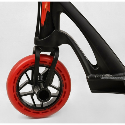 Самокат трюковий  Best Scooter (4) "FEAR", SCS-система, ПЕГИ, алюмінієвий диск та дека, колеса PU, d=115мм, ширина керма 58 см