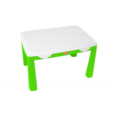 Набір DOLONI "Граємось та навчаємось" стіл, стілець  + конструктор 397дет. 04660/2