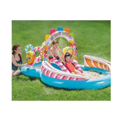Ігровий центр INTEX надувний "Солодощі" 57149 р.295*191*130 см