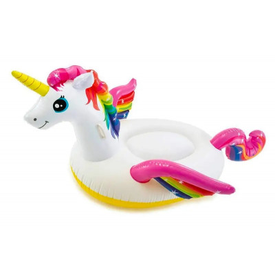 Плотик надувний 57561 "Єдиноріг" вініл,з ручками в коробці 201*140*97 см