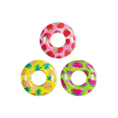 Круг надувний INTEX з ручками, в коробці 56261 р.107см