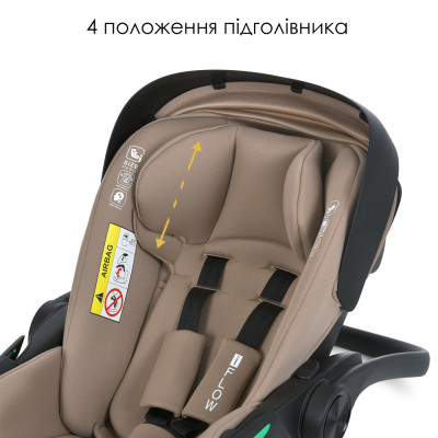 Дитяче автокрісло El Camino i-FLOW ME 1198