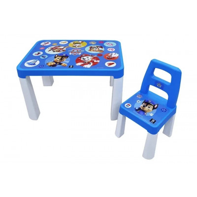 Дитячий столик зі стільцем Щенячий патруль Герої рятівники