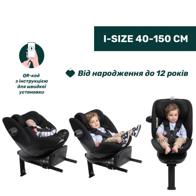 Дитяче поворотне автокрісло Chicco EverOne i-Size
