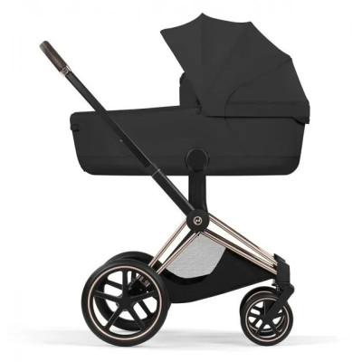 Дитяча коляска 2 в 1 Cybex Priam Style Collection 5.0 шасі Rosegold з реверсивним блоком