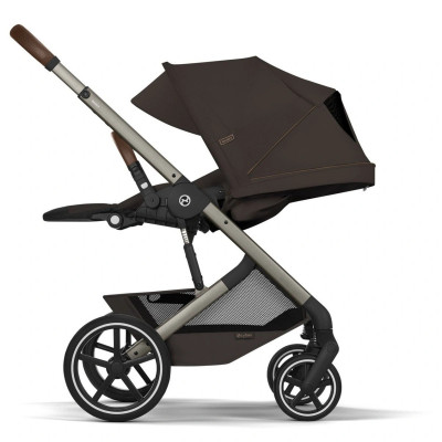 Дитяча коляска 2 в 1 Cybex Balios колір Chocolate Brown