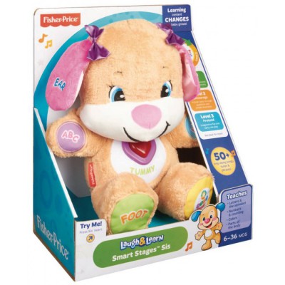 Сестричка Розумного цуценяти з технологією Smart Stages (укр.) Fisher-Price Артикул: DKK15