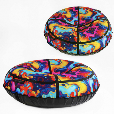 Надувні Санки-Тюбінг "Абстракція"  розмір 1.2м