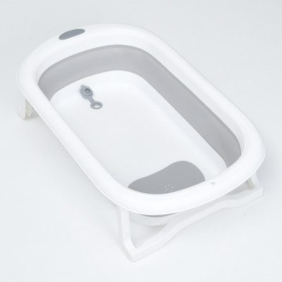 Дитяча складна ванночка для купання зі зливом