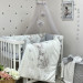 Комплект дитячої постільної білизни MSonya Magic Зайка