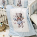 Комплект дитячої постільної білизни MSonya Kids Toys Ведмедик