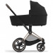 коляска 2в1 Cybex Priam 4.0 Sepia Black шасі Rosegold