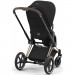 коляска 2в1 Cybex Priam 4.0 Sepia Black шасі Rosegold