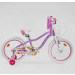 Велосипед 18" дюймів 2-х кол. "CORSO Sweety" SW-18366 / 183666 (1), алюмінієва рама 9.5’’, ручні гальма, прикраси, зібраний на 75%