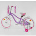 Велосипед 18" дюймів 2-х кол. "CORSO Sweety" SW-18366 / 183666 (1), алюмінієва рама 9.5’’, ручні гальма, прикраси, зібраний на 75%