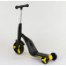 Самокат 3в1  Best Scooter, самокат-велобіг-велосипед, світло, 8 мелодій, колеса PU, переднє колесо d = 20см, задні d = 11см