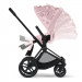 Дитяча коляска 2 в 1 Cybex Priam 4.0 Simply Flowers шасі Matt Black