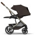 Дитяча коляска 2 в 1 Cybex Balios колір Chocolate Brown