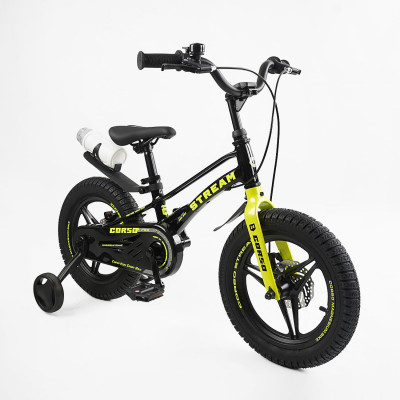 Дитячий двохколісний велосипед 14" дюймів Corso Stream SM-60180 - SM-42081