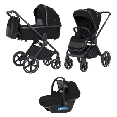 Дитяча коляска 3в1 Carrello Ultimo CRL-6519 - Sable Black
