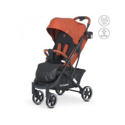 Прогулянкова коляска El Camino Loona ME 1090-1 - Rooibos Orange