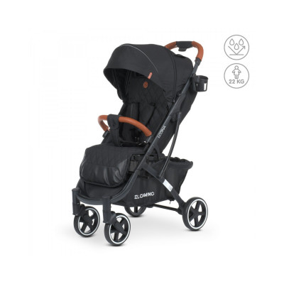 Прогулянкова коляска El Camino Loona ME 1090-1 - Black Ink
