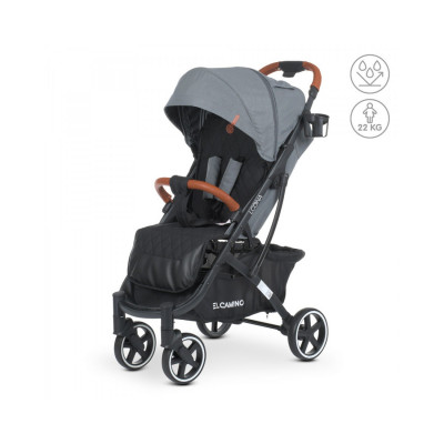 Прогулянкова коляска El Camino Loona ME 1090-1 - Smoke Gray