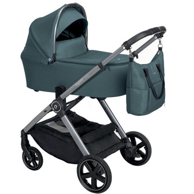 Коляска 2 в 1 Espiro Only - 05 Turquiose Island (сіра рама)