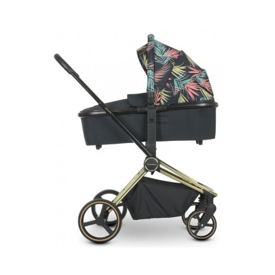 Коляска 2 в 1 El Camino Persona ME 1091-G - Black Pink Palm