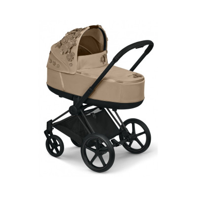 Коляска 2 в 1 Cybex Priam Simply Flowers - Nude Beige