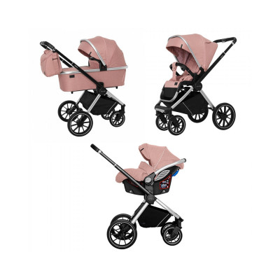 Коляска 3 в 1 Carrello Optima CRL-6504 - Hot Pink