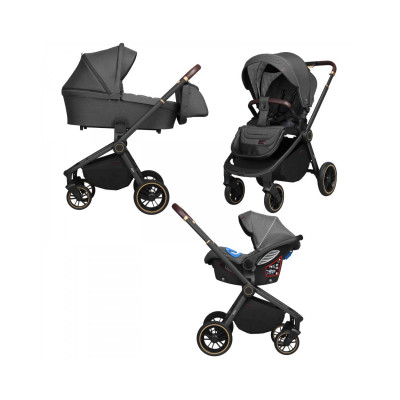 Коляска 3 в 1 Carrello Epica CRL-8511/1 - Iron Grey
