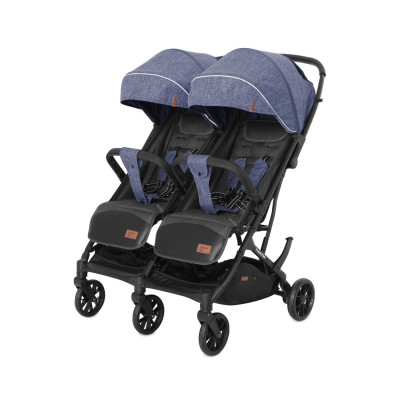 Прогулянкова коляска для двійні Carrello Presto Duo CRL-5506(Д) - Oxford Blue