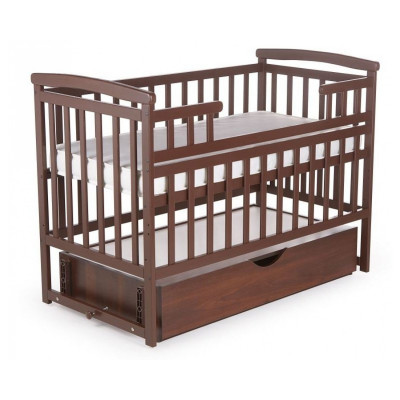 Ліжечко з ящиком DeSon Transformer - Горіх