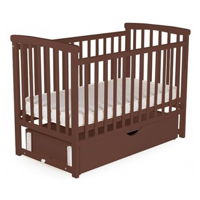 Ліжечко з ящиком DeSon Mriya (Дитячий Сон Mriya) - Горіх