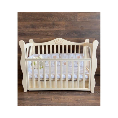 Ліжечко з ящиком Angelo Lux-10 - Слонова кістка