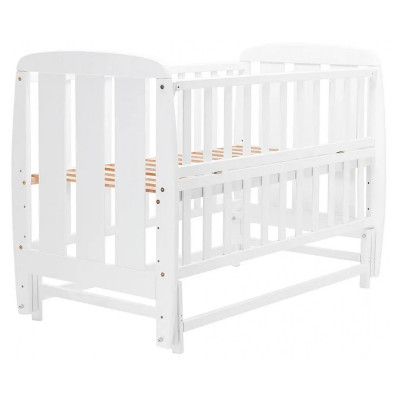 Ліжко  Кулька  маятник, відкидний бік, бук - Білий