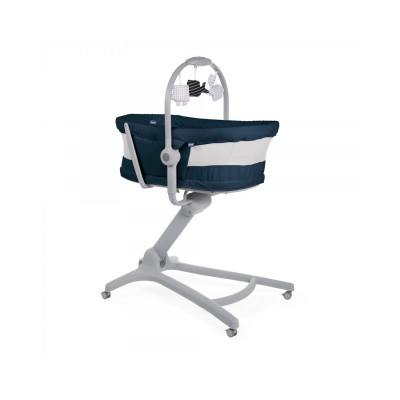 Ліжечко-стільчик Chicco Baby Hug AIR 4 в 1 - Синій