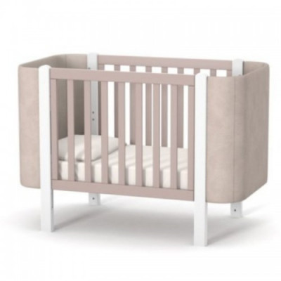 Ліжечко Верес Монако Велюр - Капучино-білий