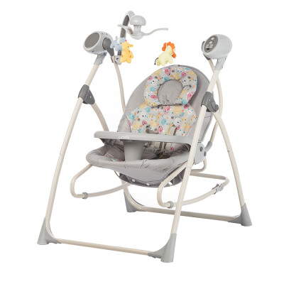 Колиска-гойдалка Carrello Nanny CRL-0005 - Grey Planet