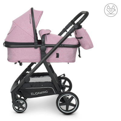Коляска дитяча 2 в 1 EL Camino ME 1069 ALLIANCE Denim - Ash Pink