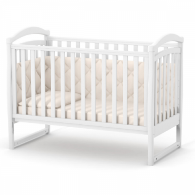 Дитяче ліжечко Верес ЛД6 - Білий
