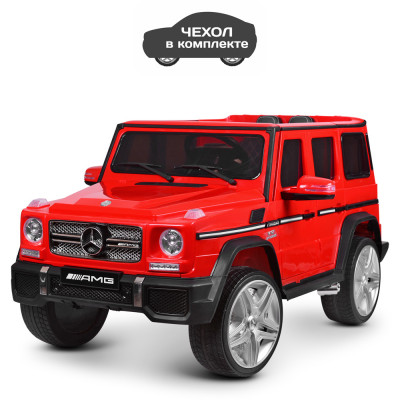 Дитячий електромобіль Bambi M 3567 (Mercedes Benz) + чохол в комплекті - EBLR-3