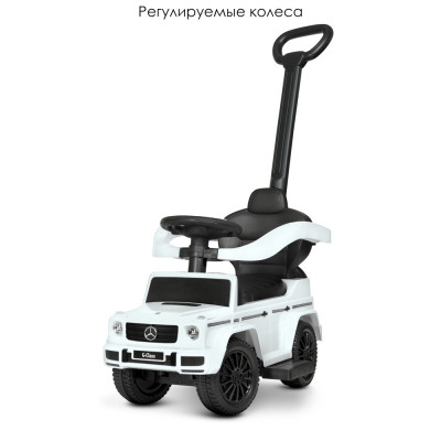 Каталка-толокар 2 в 1 Mercedes - Білий (1)