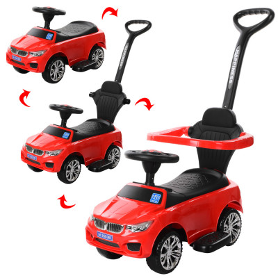 Каталка-толокар 2 в 1 Bambi M 3503 - Червоний (B-3)