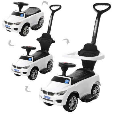 Каталка-толокар 2 в 1 Bambi M 3503 - Білий (B-1)