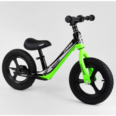 Велобіг Corso  колеса 12" - Зелений