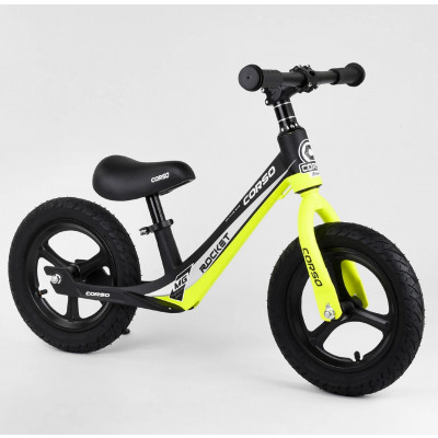 Велобіг Corso  колеса 12" - Жовтий