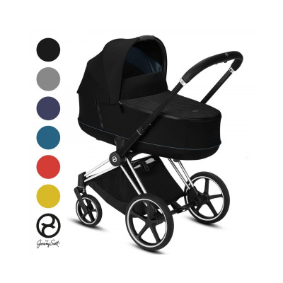 Коляска 2 в 1 Cybex Priam - Deep Black