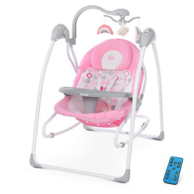 Гойдалка-шезлонг El Camino ME 1028 SENSA Circles - Pink